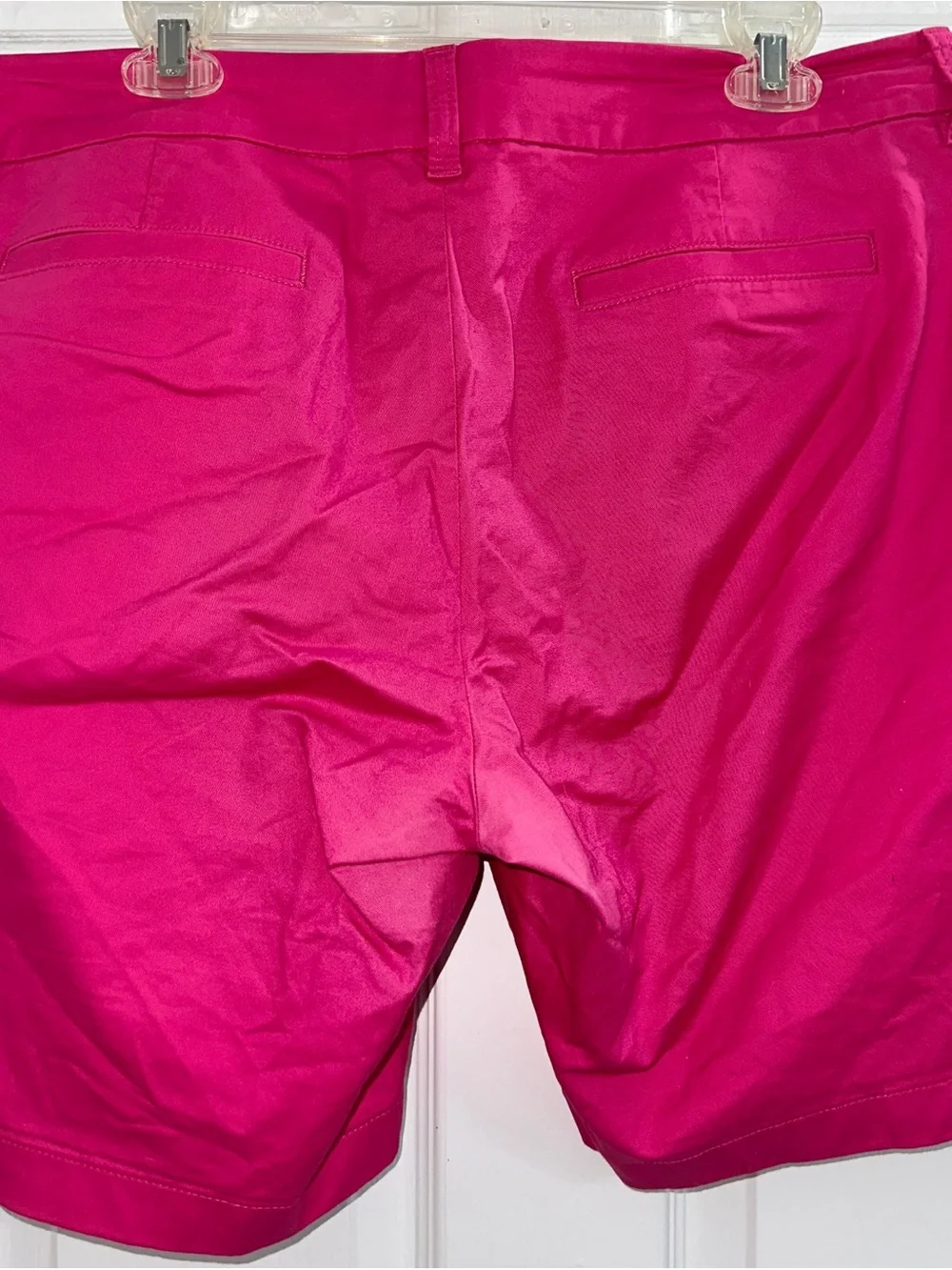 J. Crew Men's Hot Pink Flat Front Shorts